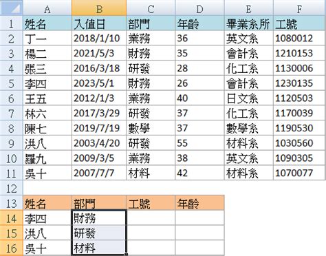 對應表|Excel VLookup函數~查找對應的欄位【撈資料好幫手】